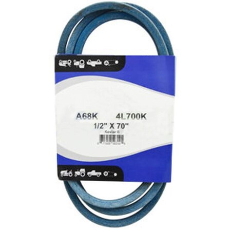 Aftermarket Kevlar Blue V-Belt (1/2" X 70") MOB40-0066